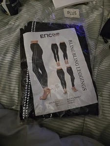 Leggings Encour Culture Bling Bling (talla grande) - Imagen 1 de 3