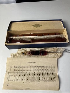 Alexander Heinrich Solist Blockflöte Holz Blockflöte German Fingersatz in Box - Bild 1 von 16