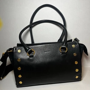 Hammitt Allen Medium Zip Bag - Black / Brushed Gold Red Zip - Picture 1 of 11
