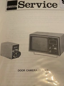 It-21kz Cámara de puerta Inter Sharp TV Televisión Manual de servicio de colección - Sharp 26 - Imagen 1 de 2