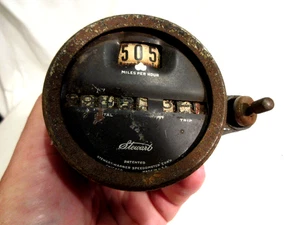 1910's-20's Stewart Warner Speedometer - Picture 1 of 3