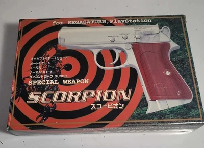 Scorpion Light Gun for Sega Saturn and PS1 - Untested - Image 1 of 4