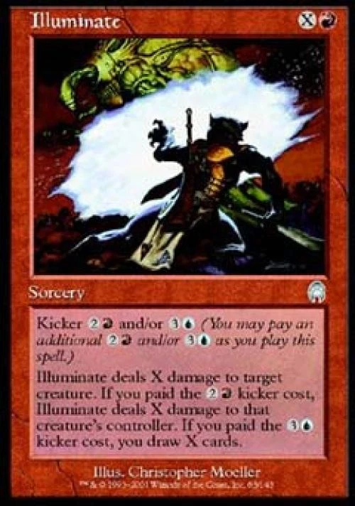 Illuminate - Medium Play MTG Apocalypse - Image 1 of 1