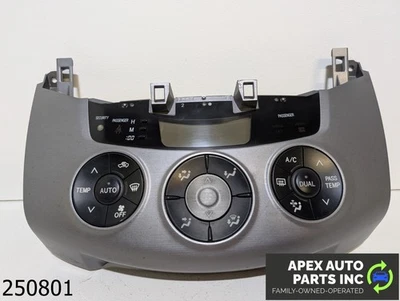 Control de calefacción de aire acondicionado Toyota Rav4 2006-2008 OEM CONTROL DE TEMPERATURA Foto 1 de 4