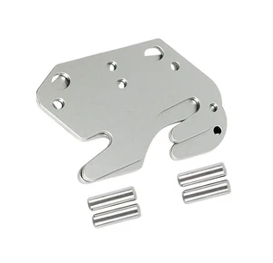 Dos placas universales de gancho de oruga de cama de madera con clavijas, adecuadas para conexión... - Imagen 1 de 5