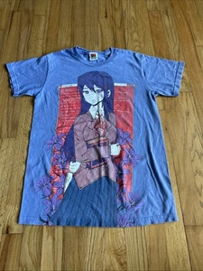 Omocat Yuri Chr Short Sleeve Purple T Shirt Woman’s Size Small Anime - Picture 1 of 6