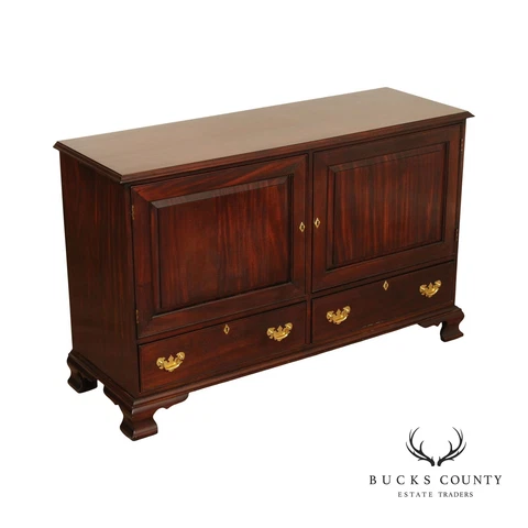 Craftique Chippendale Style Mahogany Sideboard Buffet Cover