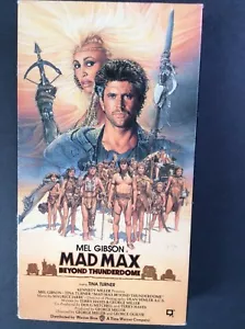 Mad Max Beyond Thunderdome [VHS] Mel Gibson, Tina Turner Free SHIPPIng - Foto 1 di 2