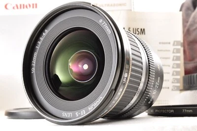Lente zoom Canon EF-S 10-22mm F/3.5-4.5 USM SLR con CAJA casi nueva +5 para J... - Imagen 1 de 4