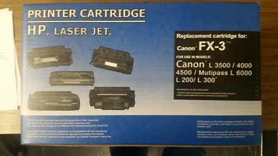 Non-OEM Alternative for Canon FX-3 (HP) Toner Cartridge, See description/models - Image 1 of 3