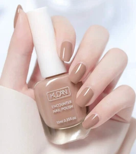 Beige KUDAN Water-Based Nail Polish 10ml - Picture 1 of 1