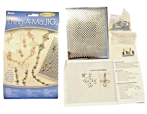 Kit filo alluminio Darice Deluxe Thing-A-Ma Jig #1100-93 crea disegni gioielli - Foto 1 di 13