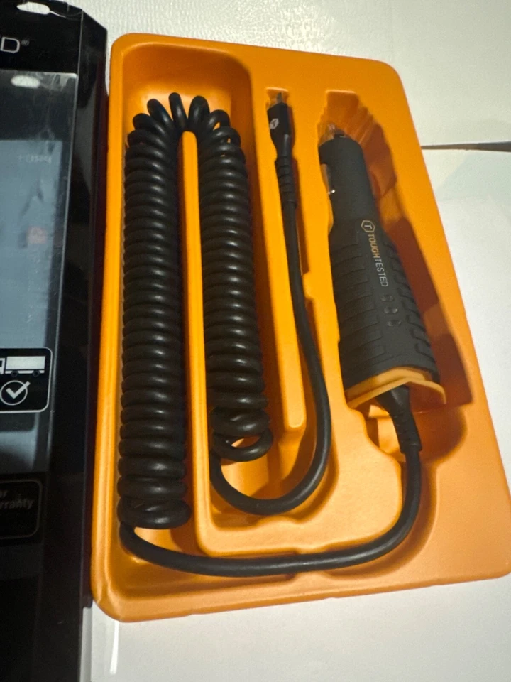Tough Tested  12v car charger micro USB 10 ft cord - Image 1 of 3