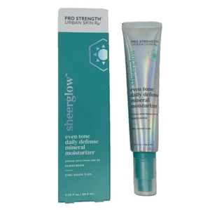 Urban Skin Rx Sheerglow gleichmäßiger Ton tägliche Verteidigung Mineral Feuchtigkeitscreme Ablaufdatum 2,25 Unzen - Bild 1 von 5