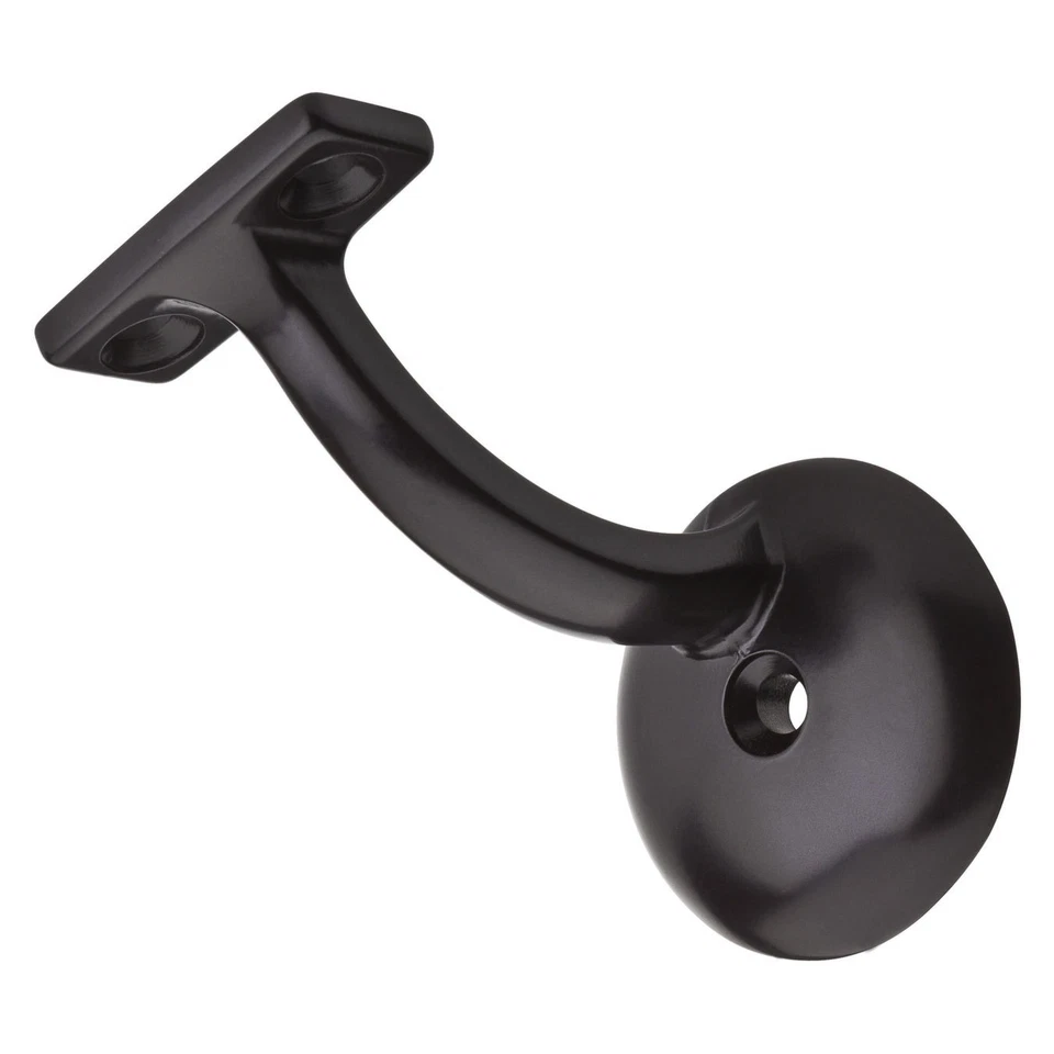 NATIONAL Set of 3 Dark Oil Rubbed Bronze Deluxe 1-Piece Handrail Brackets