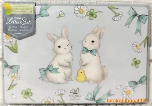 LETZTE Wäscheklammer Mimi Mini Brief 8 & Umschlag 4 SET Hase Miki Takei JAPAN - Bild 1 von 2