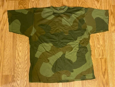 Vintage Men Disruptive Pattern Camouflage Size Large Hunting Short Sleeve Shirt - Image 1 of 2
