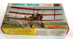 Revell raro kit triplane vintage "Sopwith Camel" WW1 n. H654 - datato 1965 - Foto 1 di 4