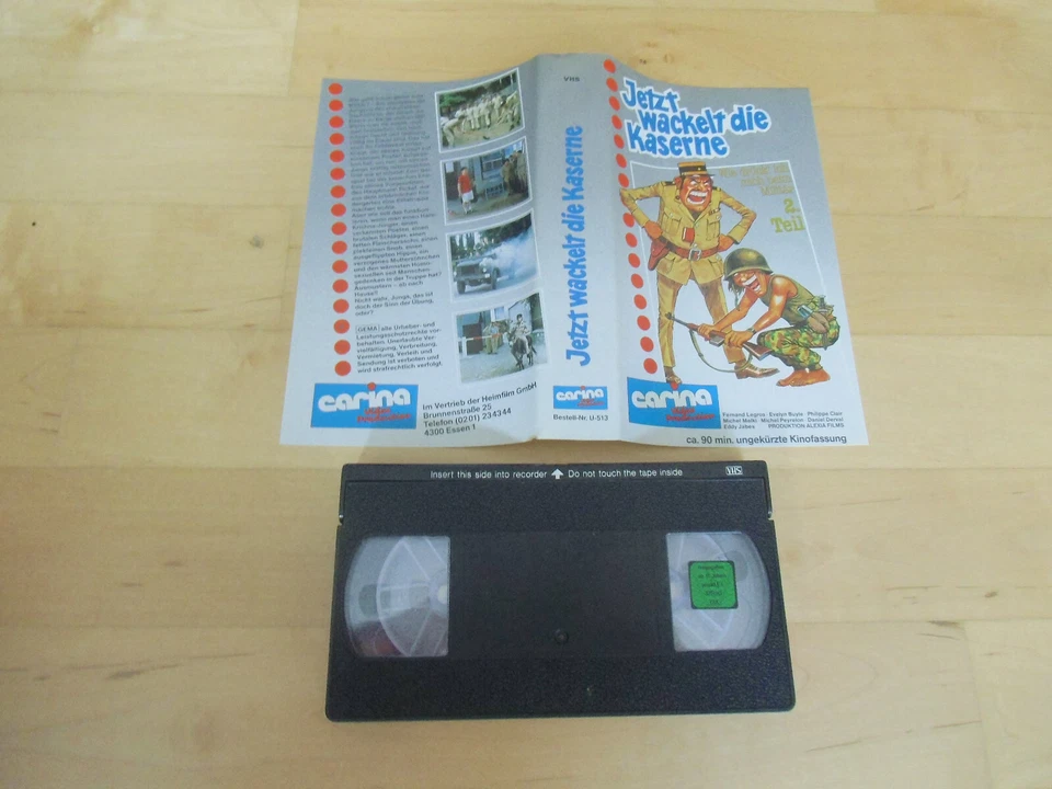 Wie drück ich mich beim Militär Teil 2,Jetzt wackelt die Kaserne, franz.Kultfilm - Bild 1 von 1