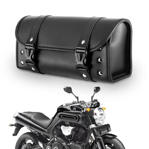 Motorcycle Front Fork Tool Bag Pouch Storage For Suzuki Intruder Volusia VS VL - Foto 1 di 11