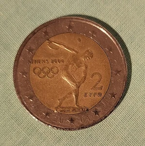 2 Euro Münze 2004 Greece Olympia - Bild 1 von 2