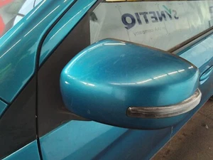 WING MIRROR LH MITSUBISHI MIRAGE MK6 (EL) 2012 On BLUE Door Mirror - Picture 1 of 6