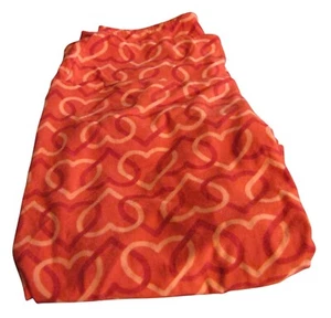 Leggings San Valentino LuLaRoe OS rosso rosa cuori ad incastro - Foto 1 di 3