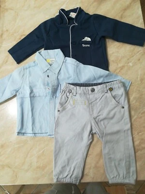 COMPLETO ELEGANTE NEONATO 6 MESI, BRUMS, IDEXÈ, FAGOTTINO, BATTESIMO, FESTA  - Immagine 1 di 4