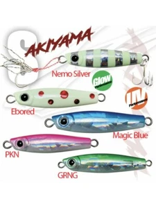 OLYMPUS AKIYAMA S SLOW PITCH gr 21 col MAGIC BLUE VERTICAL JIGGING 00314237 BLT - Foto 1 di 1