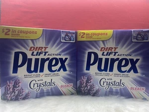 2~ Purex Dirt Lift Alternative Powder With Crystals ~50 oz Ea ~ Lavender Blossom - Picture 1 of 1
