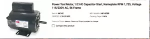 Dayton Power Tool Motor - Picture 1 of 4