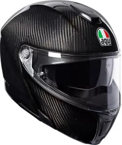 AGV SPORTMODULAR CARBON Glossy Carbon Fiber Modular HELMET SIZE XXL Helmet - Picture 1 of 5