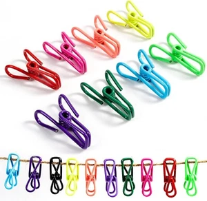 30 Pcs Multi-Colored 2" Chip Clips – PVC Coated Bag & Food Clips - Picture 1 of 8