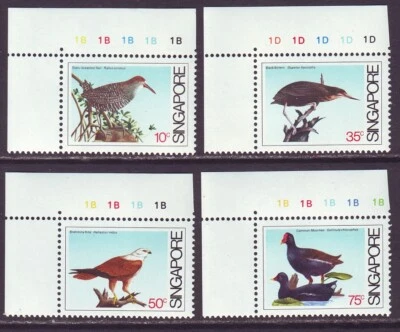 Singapore 1984 SC 434-437 MNH Set Bird - Image 1 of 3