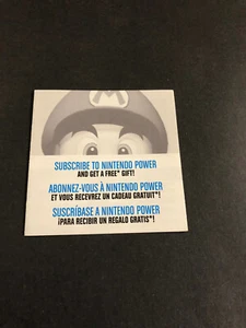 Tarjeta de registro Nintendo ds Inserto - Imagen 1 de 4