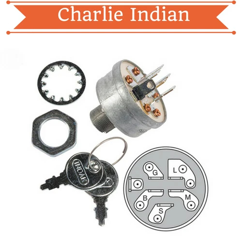 Mtd Lawn Mower Switch SPARES2GO Ignition Switch & Keys For MTD Lawn ...