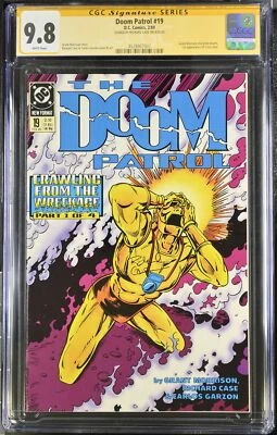 * DOOM Patrol #19 CGC 9.8 Morrison BEGINS! SS Case 1st Crazy Jane (4528907007) * - Image 1 of 2