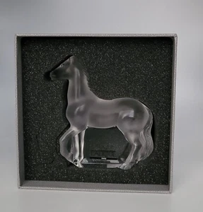 Lalique Crystal Cheval Ulysse Head Up - Bild 1 von 5