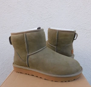UGG CLASSIC MINI II ANTILOPE WILDLEDER LAMMFELL STIEFEL, DAMEN US 7/ EUR 38 ~NEU - Bild 1 von 6