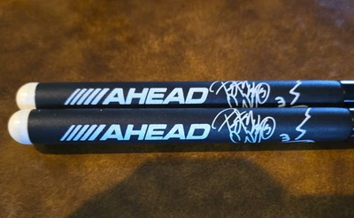 Baquetas KISS Peter Criss AHEAD ROCK HOF Foto 1 de 4