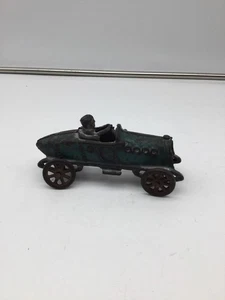 Antique 1920s/1930s A.C. Williams Cast Iron Boat Tail Racer Racing Toy Car - Picture 1 of 5