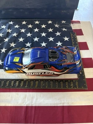 VINTAGE TRAXXAS RUSTLER BODY SHELL: PewOwned ~USA SHIPPED~ - Image 1 of 4