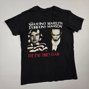 The Smashing Pumpkins Marilyn Manson The End Times 2015 Tour S T-Shirt - Picture 1 of 4