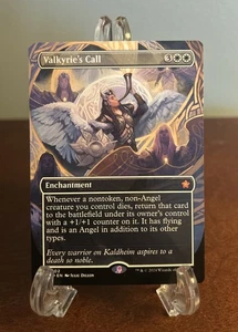 MTG Valkyrie's Call (Borderless) Foundations #302 FDN Magic The Gathering - Bild 1 von 2