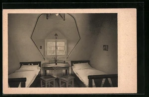 Ansichtskarte Altenberg /Rheinland, Jugend-Erholungsheim, Schlafzimmer  - Picture 1 of 2