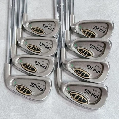 PING i3 O-size Iron Set 8pcs 3-9,W Green Lie Angle Flex — - Image 1 of 4