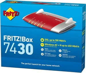 FritzBox 7430 Router VDSL DSL VOIP Modem WLAN - Bild 1 von 3