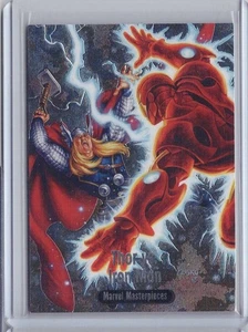 Carta 2016 Marvel Masterpieces Battle Spectra Thor vs Iron Man #BS-10 - Foto 1 di 2