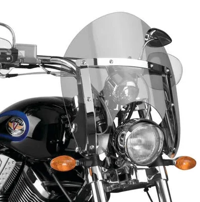 NC Switchblade Shorty Windshield Smoke Victory Jackpot 06-14 - Image 1 of 4