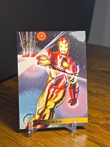 1995 FLAIR Marvel Annual #133 The Iron Legion Iron Man Avengers - Foto 1 di 2